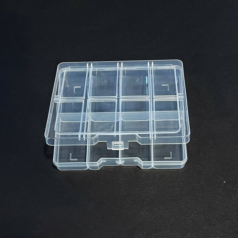 Transparent Plastic Box (8 compartment)