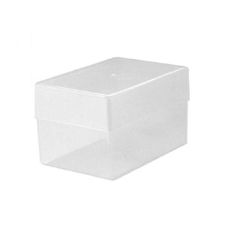 Lidded Transparent Plastic Box L: 9.5cm W: 6cm H: 7cm