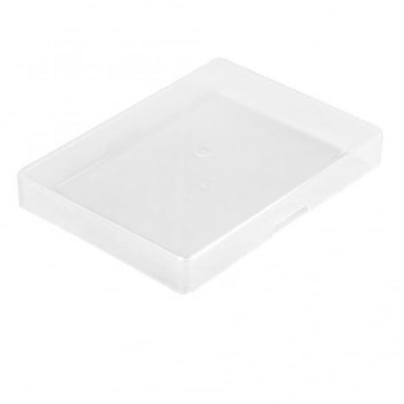 Lidded Transparent Plastic Box L: 9.5cm W: 7cm H: 2cm