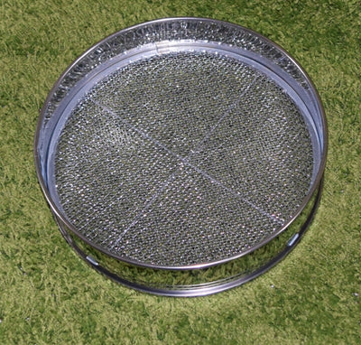 Stainless Steel Sieve with 2mm, 4mm & 7mm inserts
