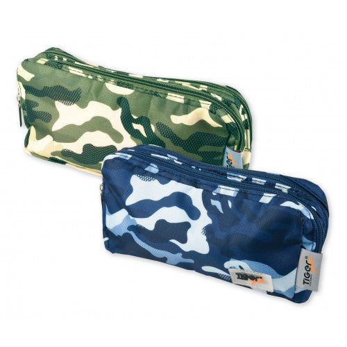 Camo Double Compartment Zip Case