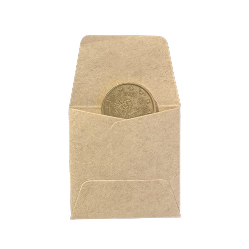 Coin Envelope 2x2" (5x5cm) - PH Neutral and Sulphur Free (pack of 10)