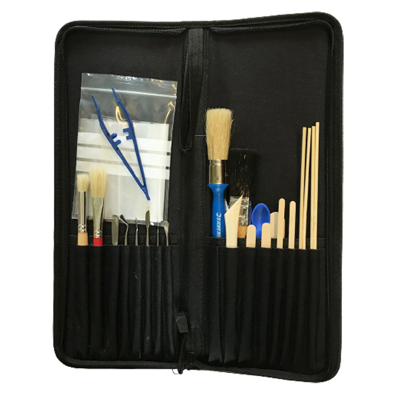 Delicate excavation tool kit