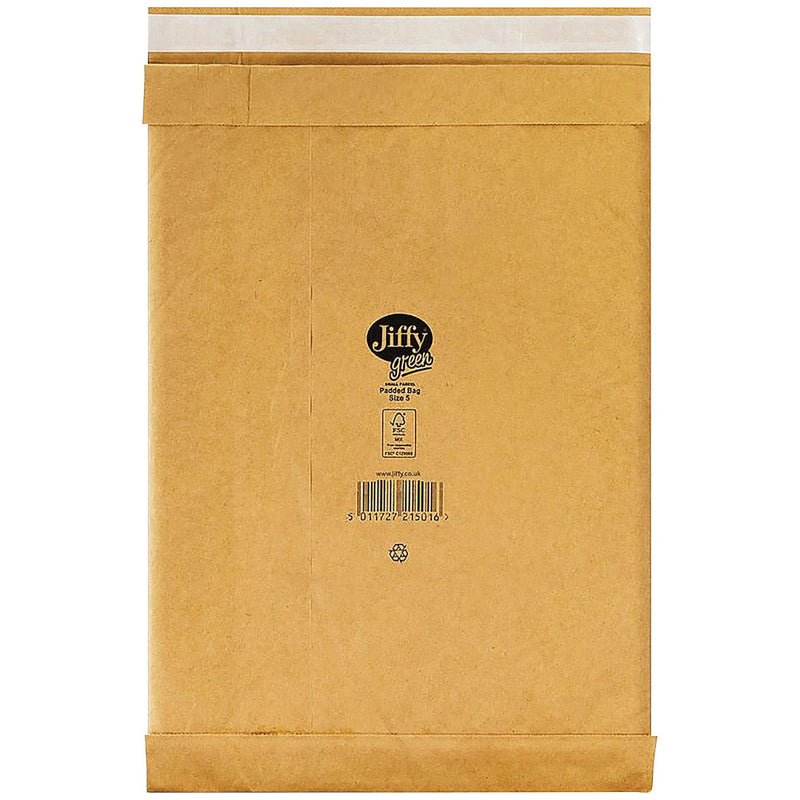 Jiffy Eco Padded Envelope (Size 5 - approx 245x380mm)