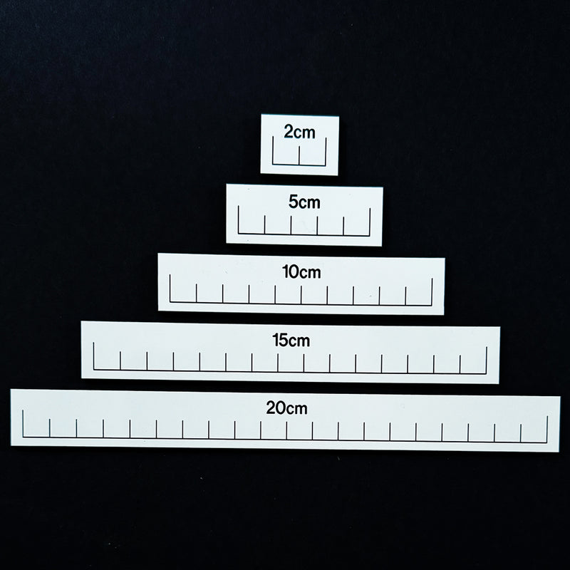 Professional Grade Photo Scales (set of 5)