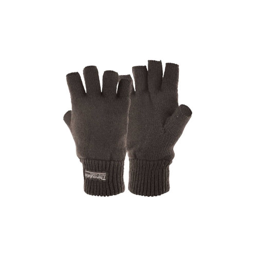 Fingerless thermal gloves